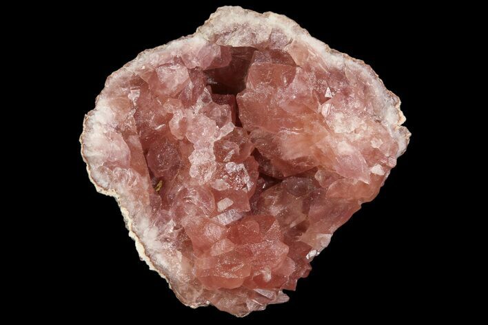Pink Amethyst Geode (NEW FIND) - Argentina #84478